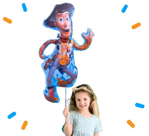 Woody Toy Story XXL Helium Ballon - Gevuld Met Helium - 111 cm - Ballonnenshop.nl