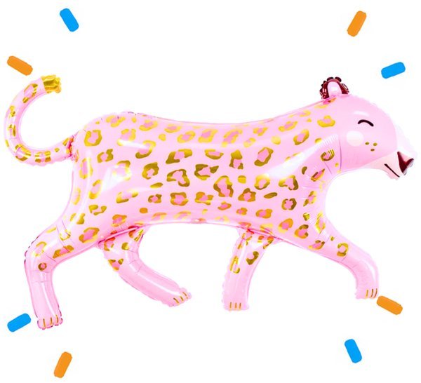 XL Luipaard Helium Ballon - Gevuld Met Helium - 114 cm - Ballonnenshop.nl
