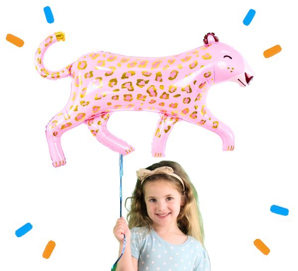 XL Luipaard Helium Ballon - Gevuld Met Helium - 114 cm - Ballonnenshop.nl