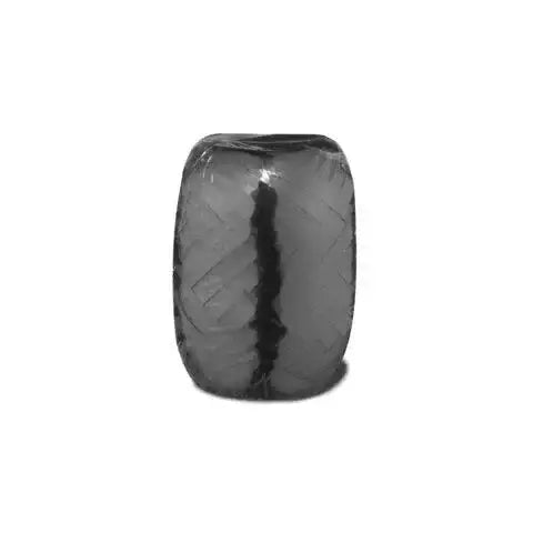 Zwart Lint Metallic - 20m x 5mm - Ballonnenshop.nl