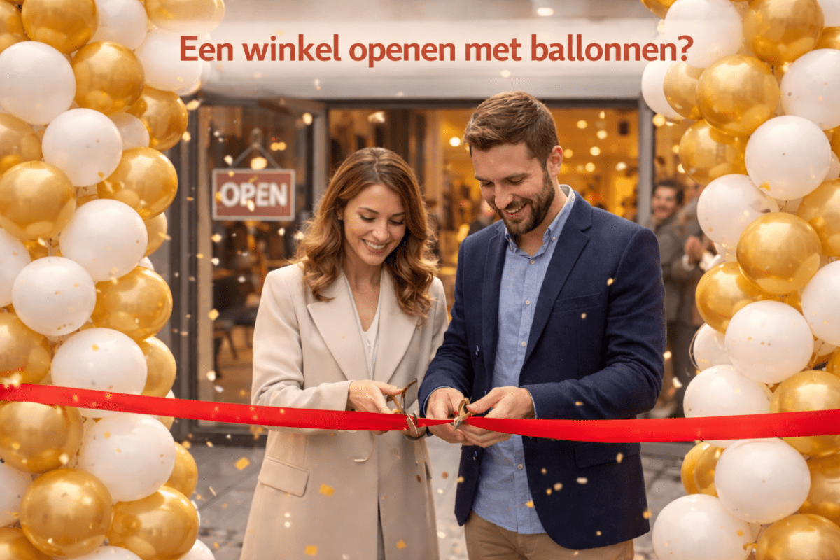 Ballonnen bij een opening of zakelijke setting: professioneel zonder overdaad - Ballonnenshop.nl