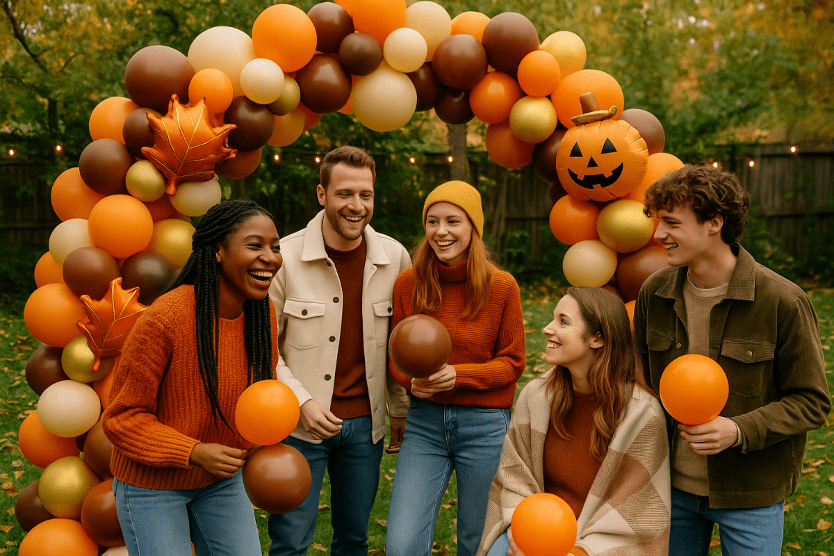 Herfstfeest 2025: zo organiseer je een feest met herfstdecoratie - Ballonnenshop.nl