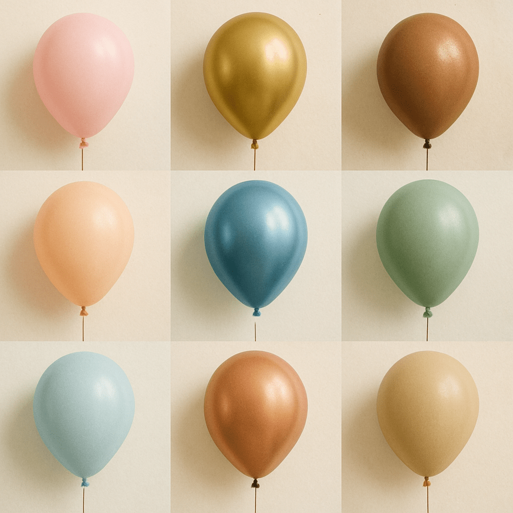 Trends Ballonnen 2025: Pastelkleuren, Rose Goud & Eco Stijlen - Ballonnenshop.nl