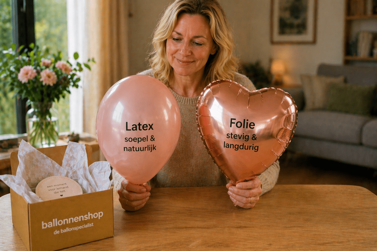 Waar zijn ballonnen van gemaakt? - Ballonnenshop.nl