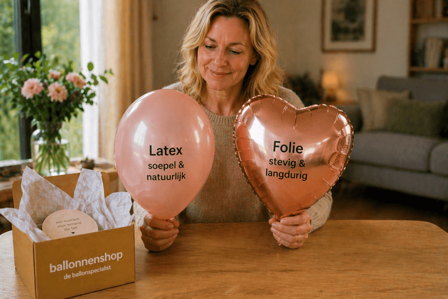 Waar zijn ballonnen van gemaakt? - Ballonnenshop.nl