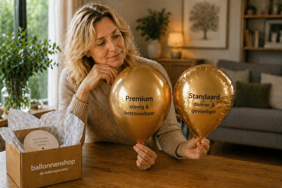 Wat bepaalt de kwaliteit van een ballon? - Ballonnenshop.nl