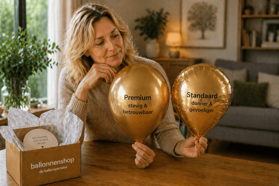 Wat bepaalt de kwaliteit van een ballon? - Ballonnenshop.nl