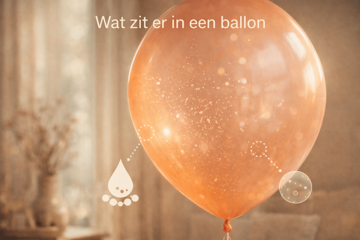 Wat zit er in een ballon? - Ballonnenshop.nl