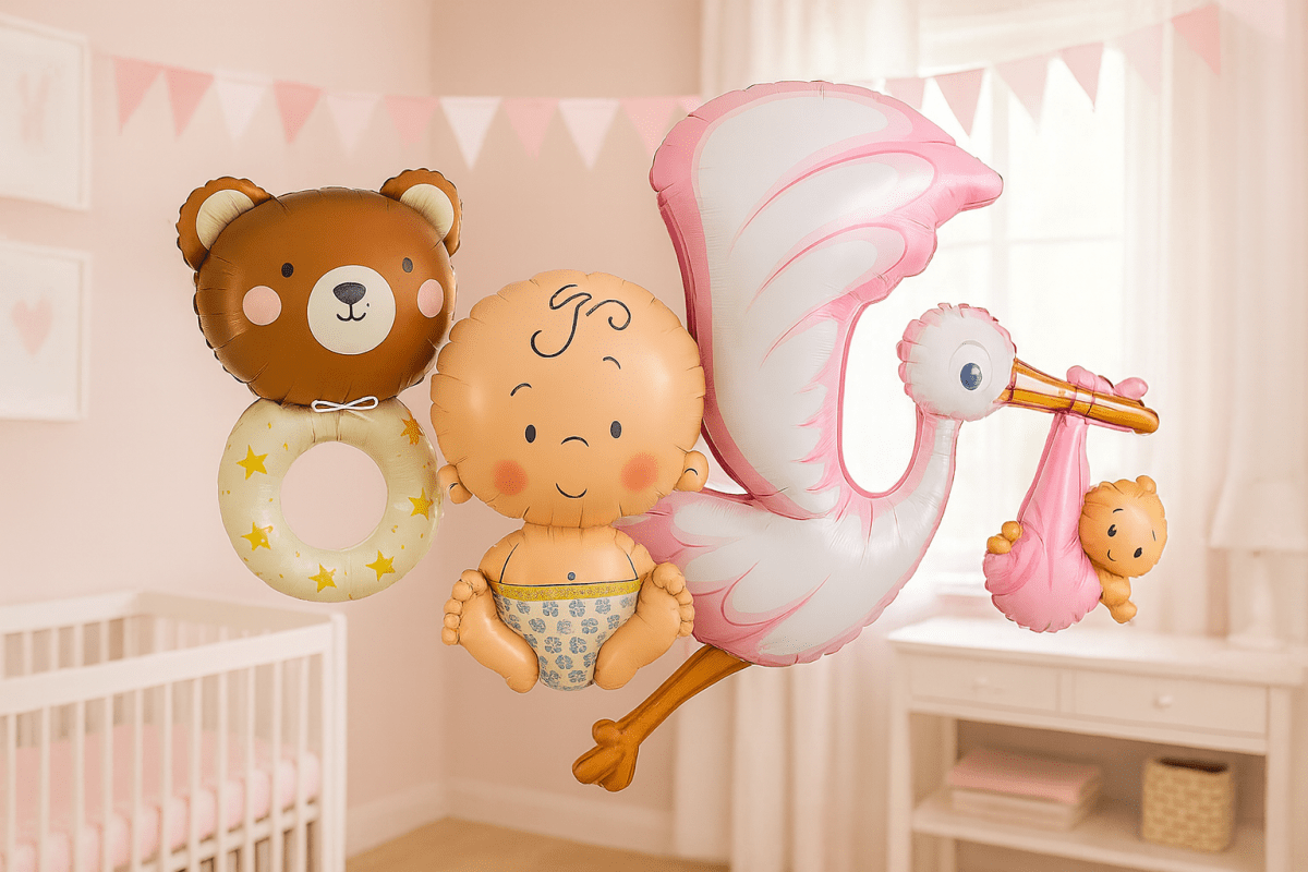 Welke ballon geef je bij een geboorte? - Ballonnenshop.nl
