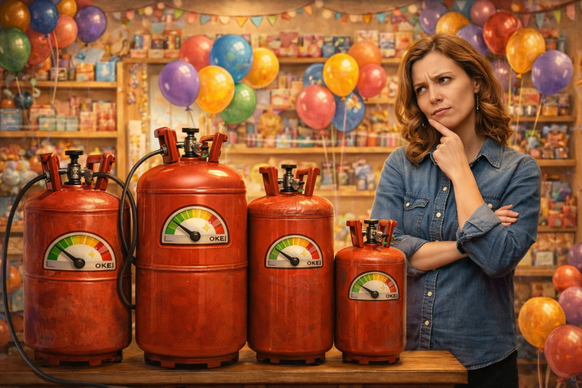 Welke heliumtank past bij mijn situatie? - Ballonnenshop.nl