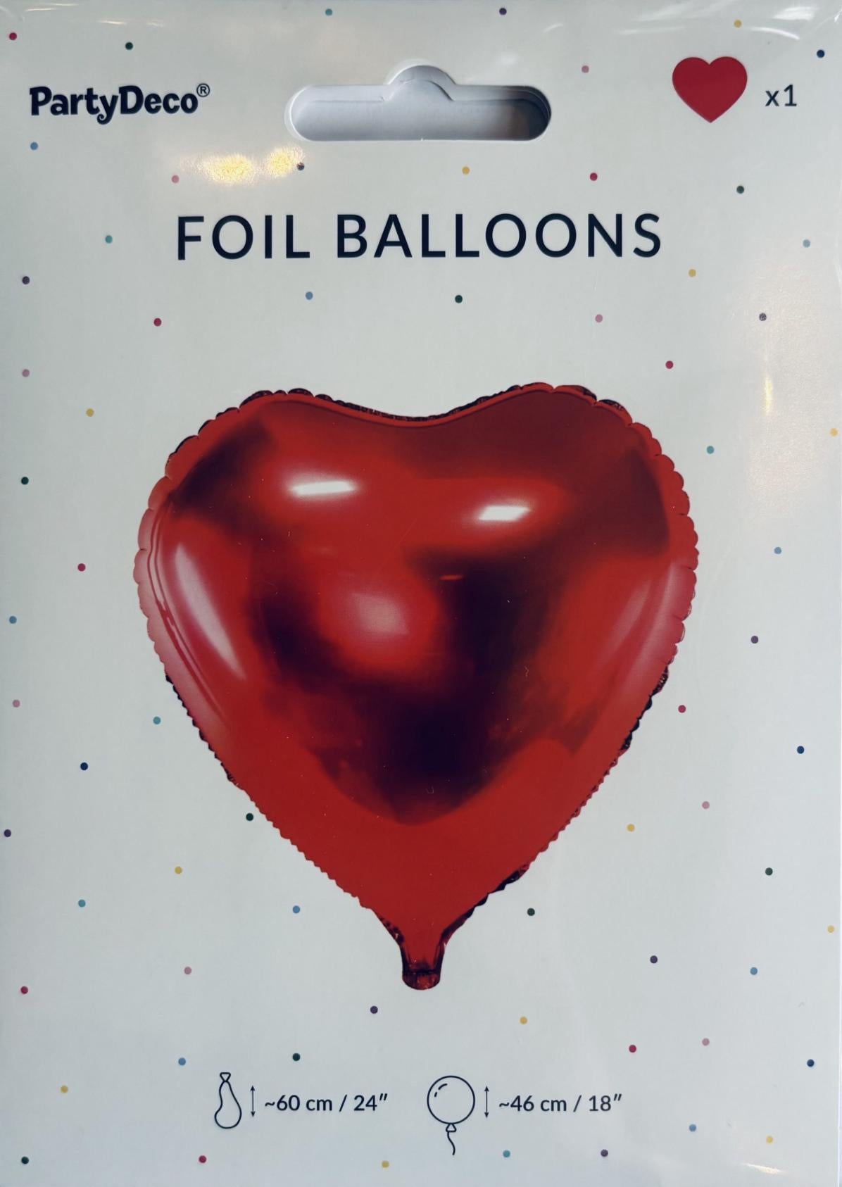 niet gevulde liefde ballon