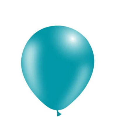 turquoise ballonnen