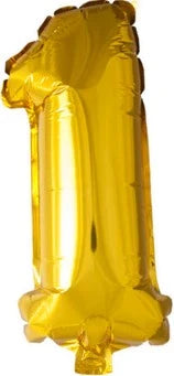Gouden cijfer ballonnen 102 cm