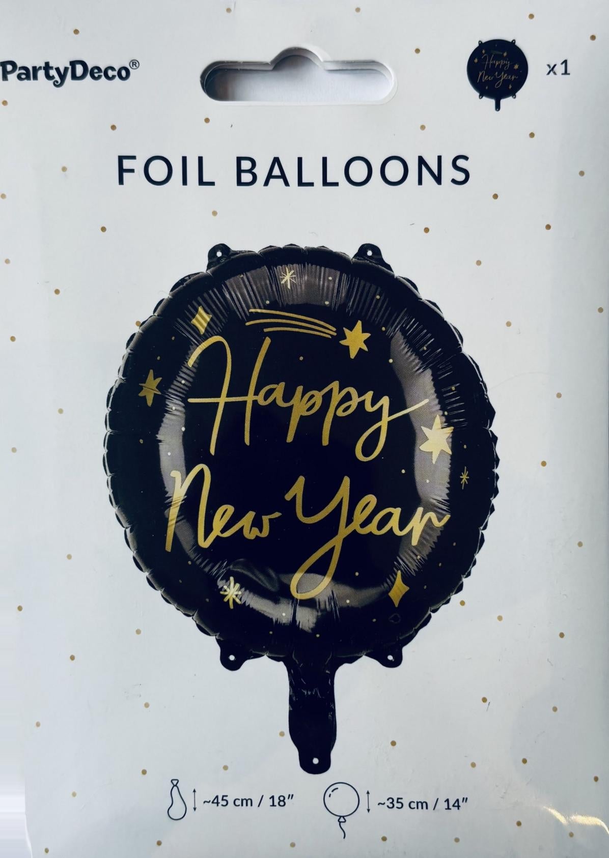 niet gevulde feestdagen ballon