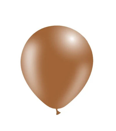 bruine ballonnen