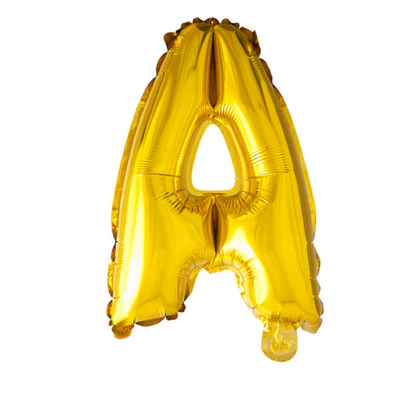 Gouden letter ballonnen 41 cm