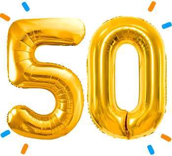 Ballon 50 jaar versturen - Ballonnenshop.nl