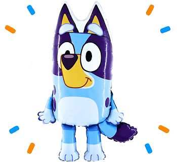 Bluey ballon versturen - Ballonnenshop.nl