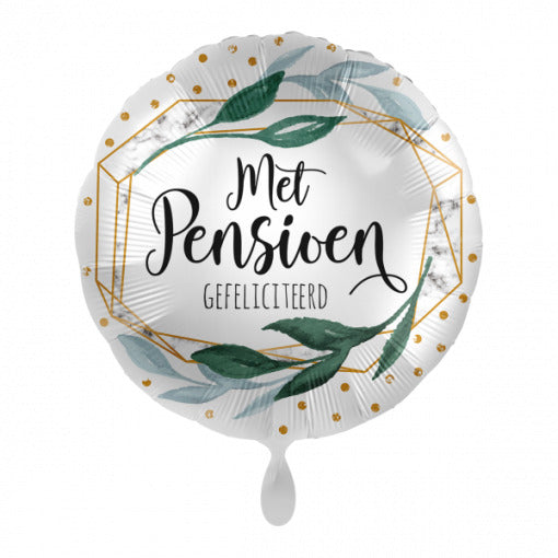 helium gevulde pensioen ballon