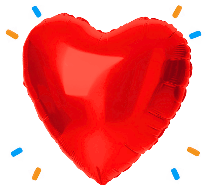 Liefde ballon versturen - Ballonnenshop.nl