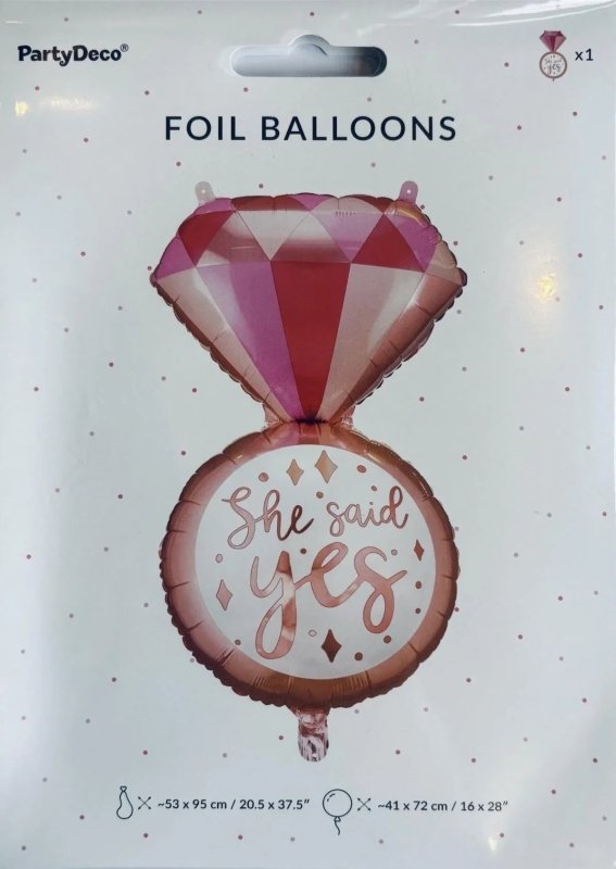 Niet gevulde bruiloft ballon - Ballonnenshop.nl