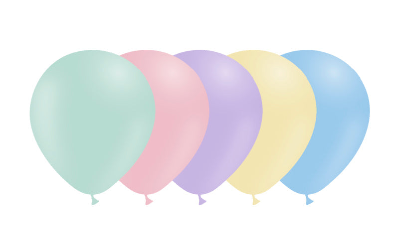 pastel ballonnen
