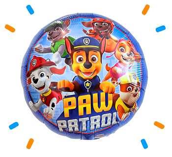 Paw Patrol ballon versturen - Ballonnenshop.nl