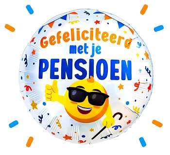 Pensioen ballon versturen - Ballonnenshop.nl
