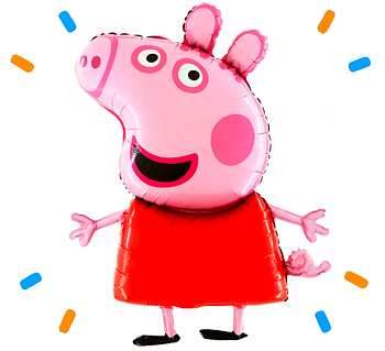 Peppa pig ballon versturen - Ballonnenshop.nl