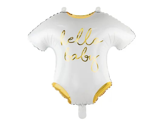 Hello Baby Helium Ballon - Gevuld Met Helium - 51 cm