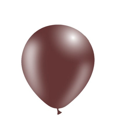 Chocolade Bruine Ballonnen 10 Stuks 30 cm