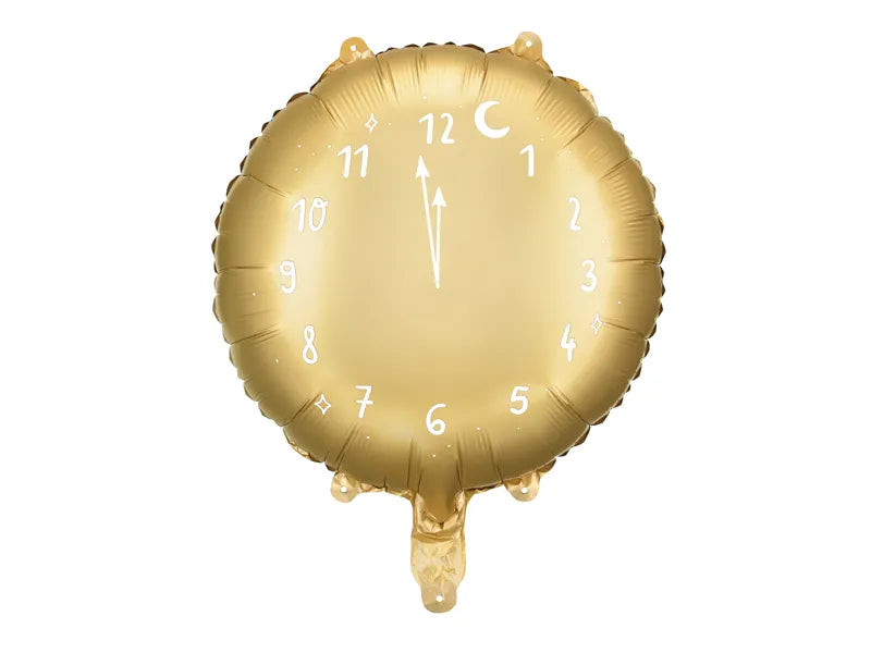 Klok Helium Ballon - Gevuld Met Helium - 45 cm