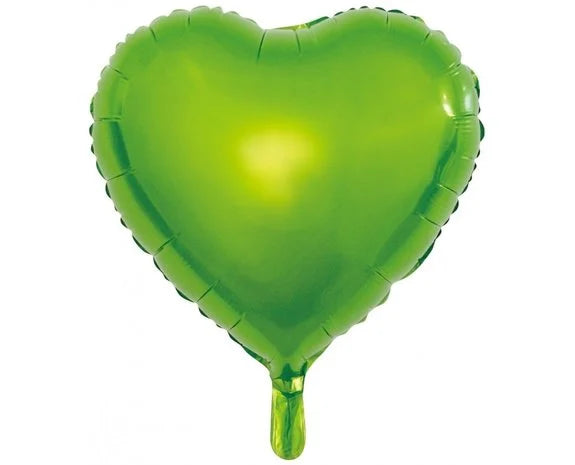 Helium Ballon Hart - Licht Groen - 46 cm