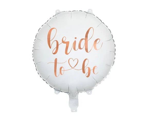 Bride To Be Helium Ballon Wit 45 cm