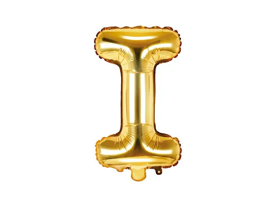 Letter Ballon I Goud - 35 cm