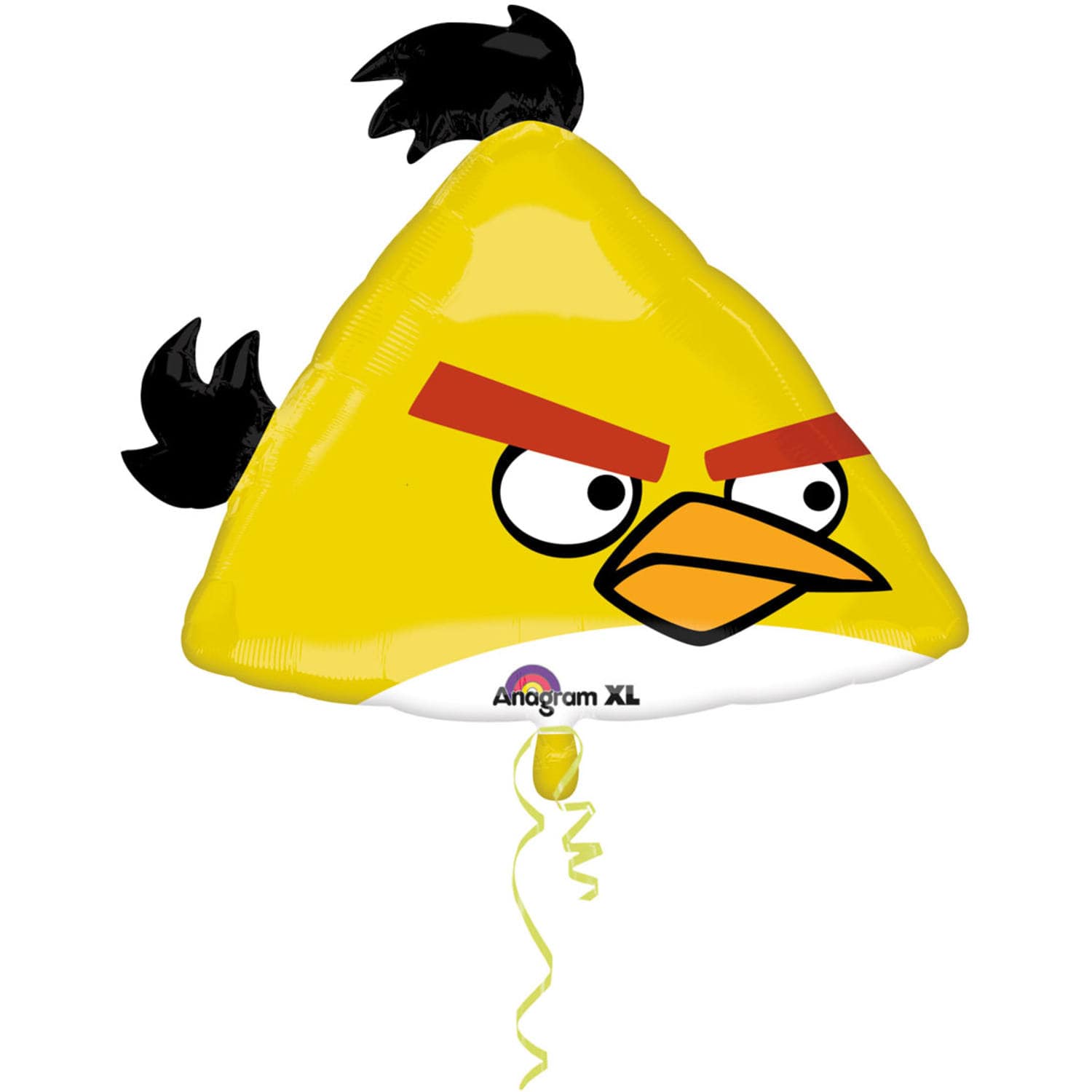 Angry Birds Gele Vogel Helium Ballon - Gevuld Met Helium - 68 cm