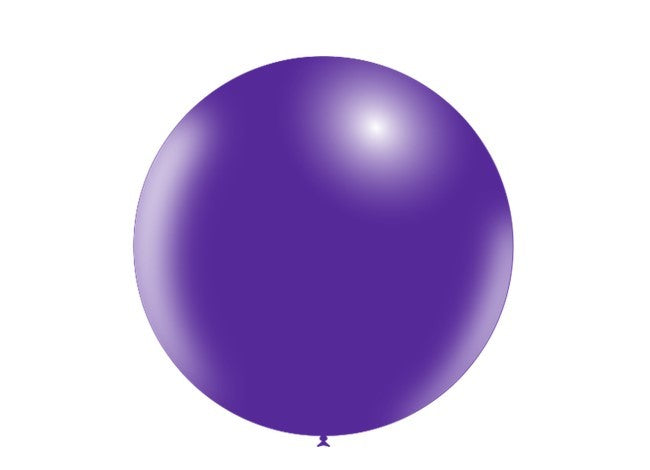 Paarse Mega Ballon 60 cm