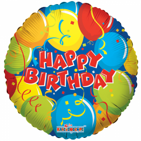 Happy Birthday Helium Ballon - 45 cm