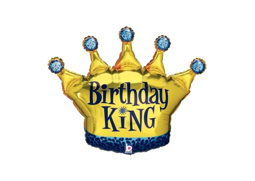 Birthday King - Helium Ballon - 76 cm