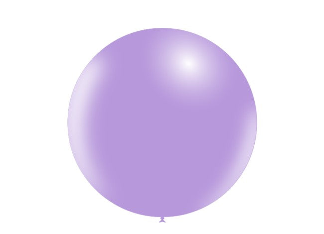 Licht Paarse Mega Ballon XL 91 cm