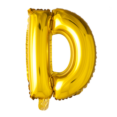 Letter Ballon D Goud 102 cm