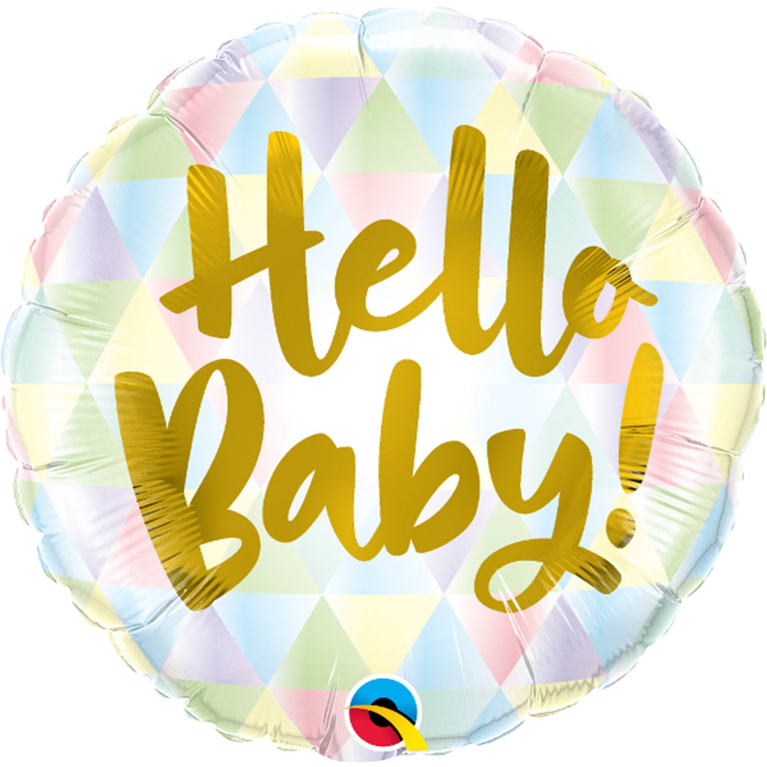 Hello Baby Helium Ballon - Gevuld Met Helium - 45 cm