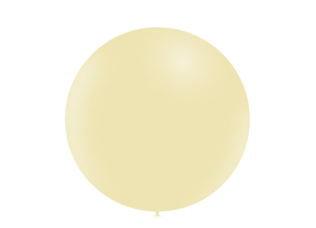 Gele Mega Ballon Pastel 60 cm