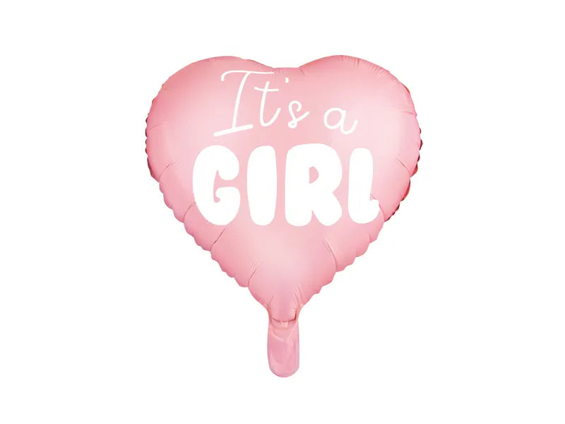 It's A Girl Helium Ballon - Gevuld Met Helium - 45 cm