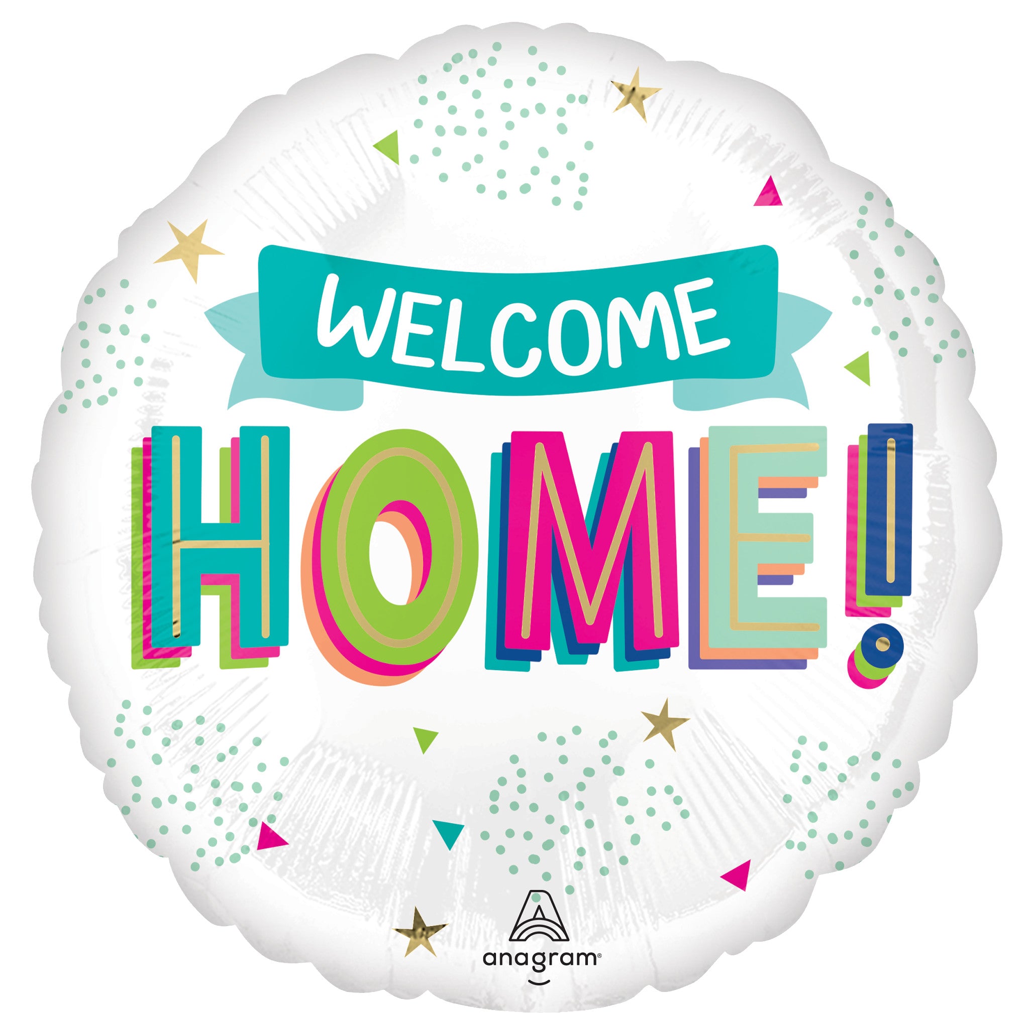 Welcome Home Folie Ballon - 46 cm
