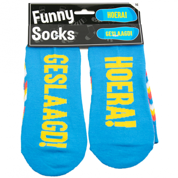 Sokken - Hoera! Geslaagd!