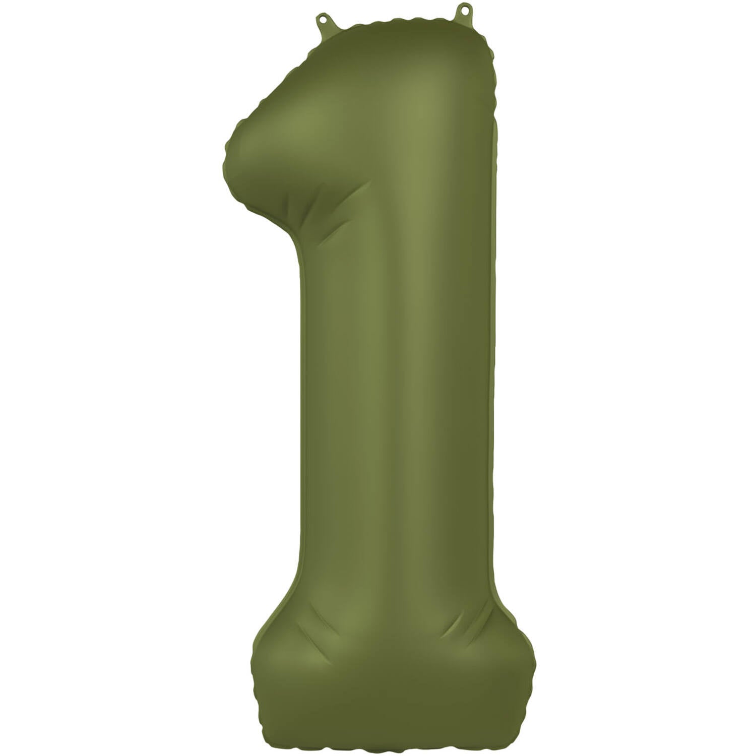Cijfer Ballon 1 - Groen - 86 cm