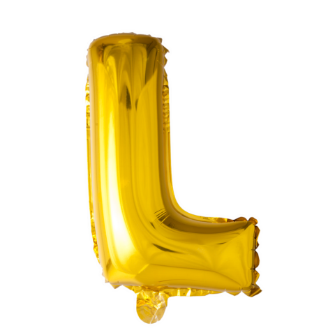 Letter Ballon L Goud 102 cm