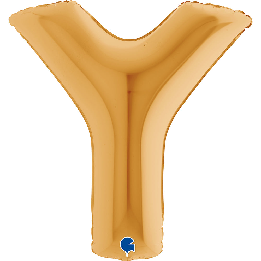 Letter Ballon Y Goud 102 cm