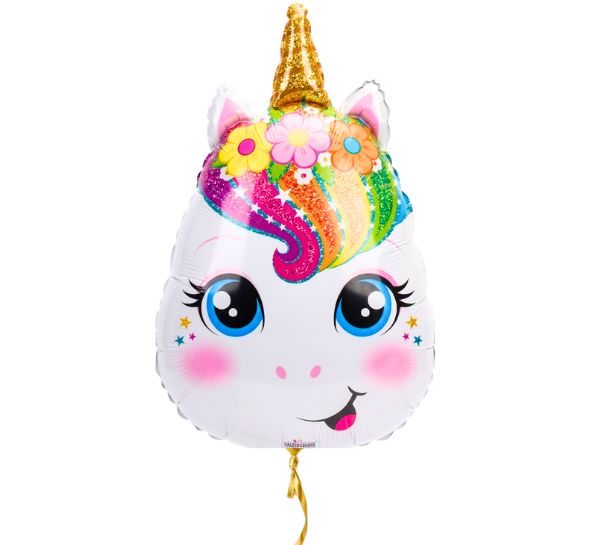 Unicorn Helium Ballon - Gevuld Met Helium - 46 cm